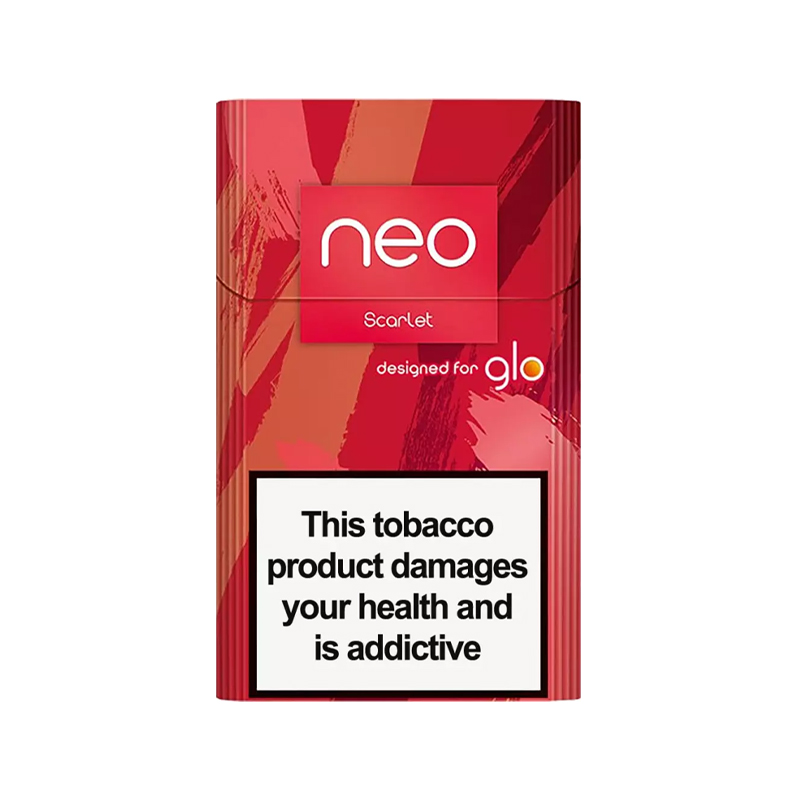 NEO SCARLET sticks for glo
