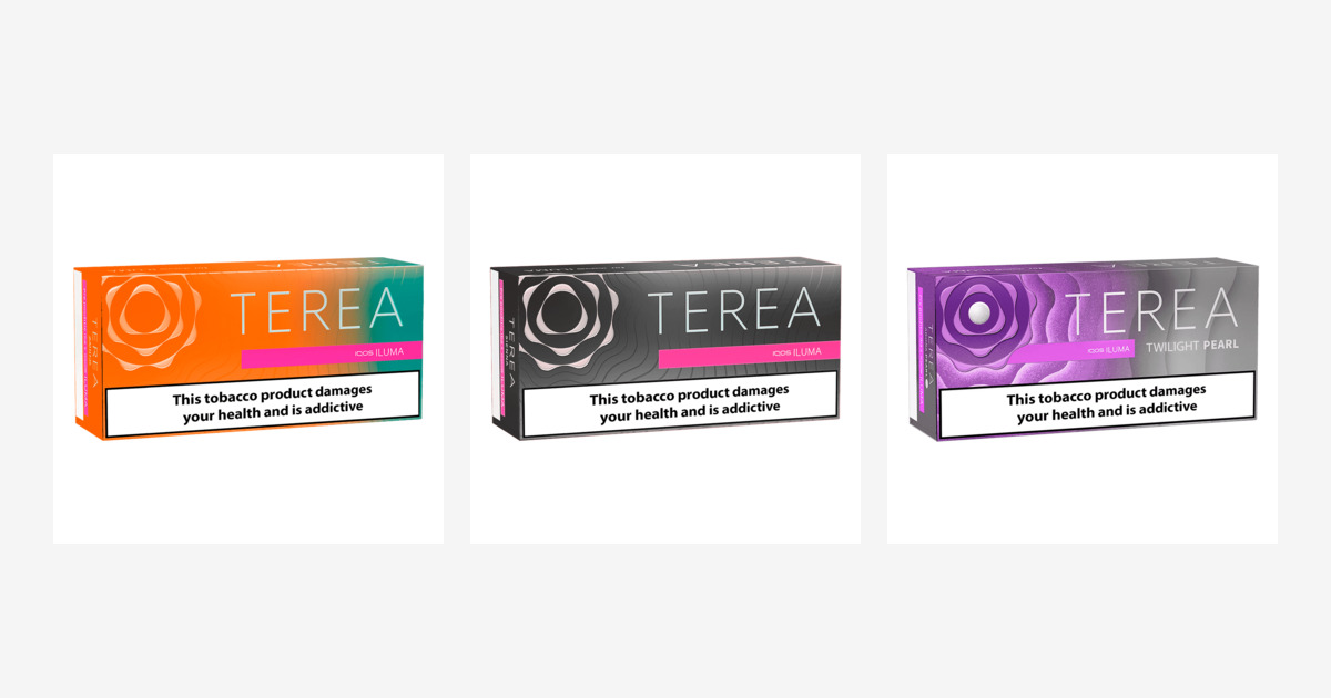 TEREA menthol sticks comparison for IQOS ILUMA