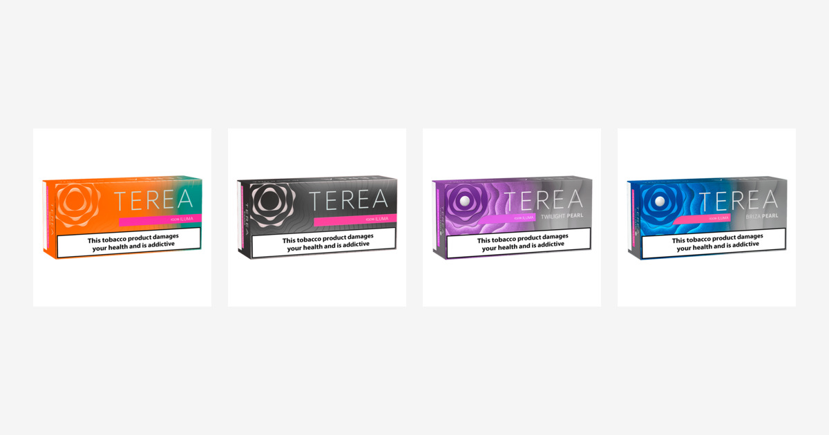 TEREA sticks for IQOS ILUMA complete range of variants