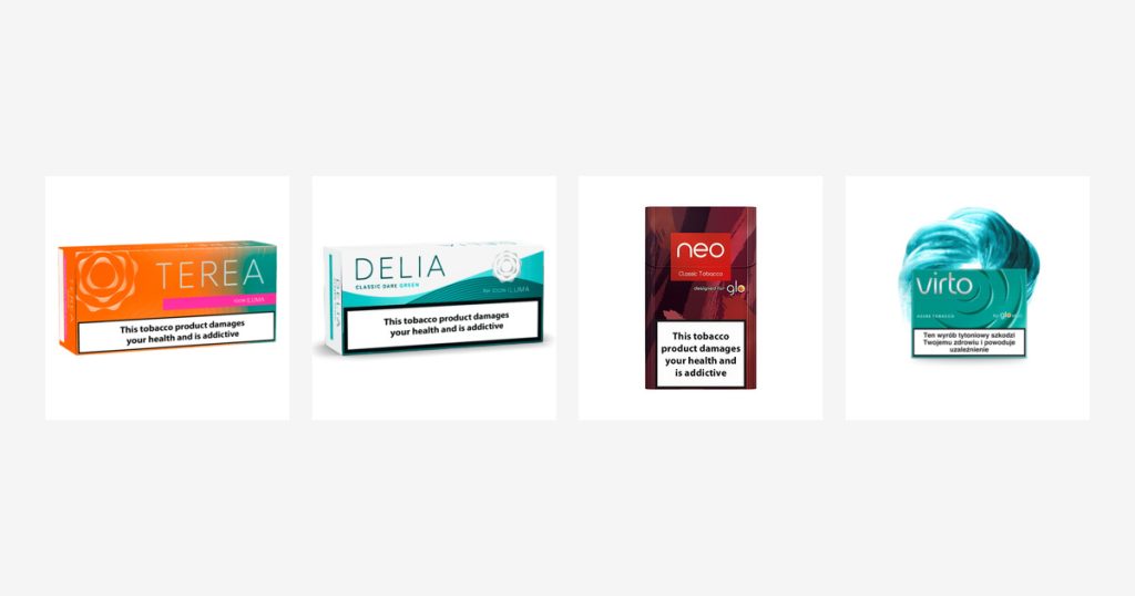 TEREA DELIA NEO VIRTO heated tobacco sticks — choose the right stick for your device
