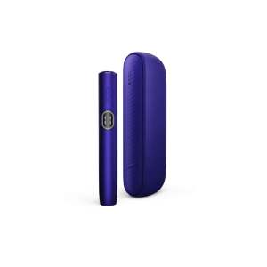 IQOS ILUMA i Electric Purple heated tobacco device — Electric Purple finish, front view on white background