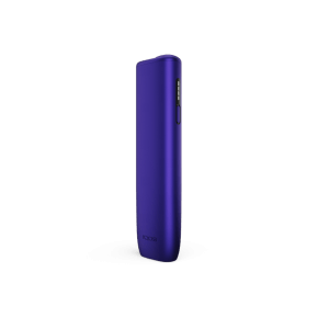 IQOS ILUMA i ONE Electric Purple heated tobacco device — Electric Purple finish, front view on white background