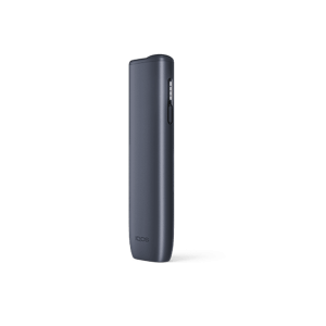IQOS ILUMA i ONE Midnight Black heated tobacco device — Midnight Black finish, front view on white background