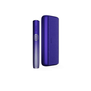 IQOS ILUMA i PRIME Electric Purple heated tobacco device — Electric Purple finish, front view on white background