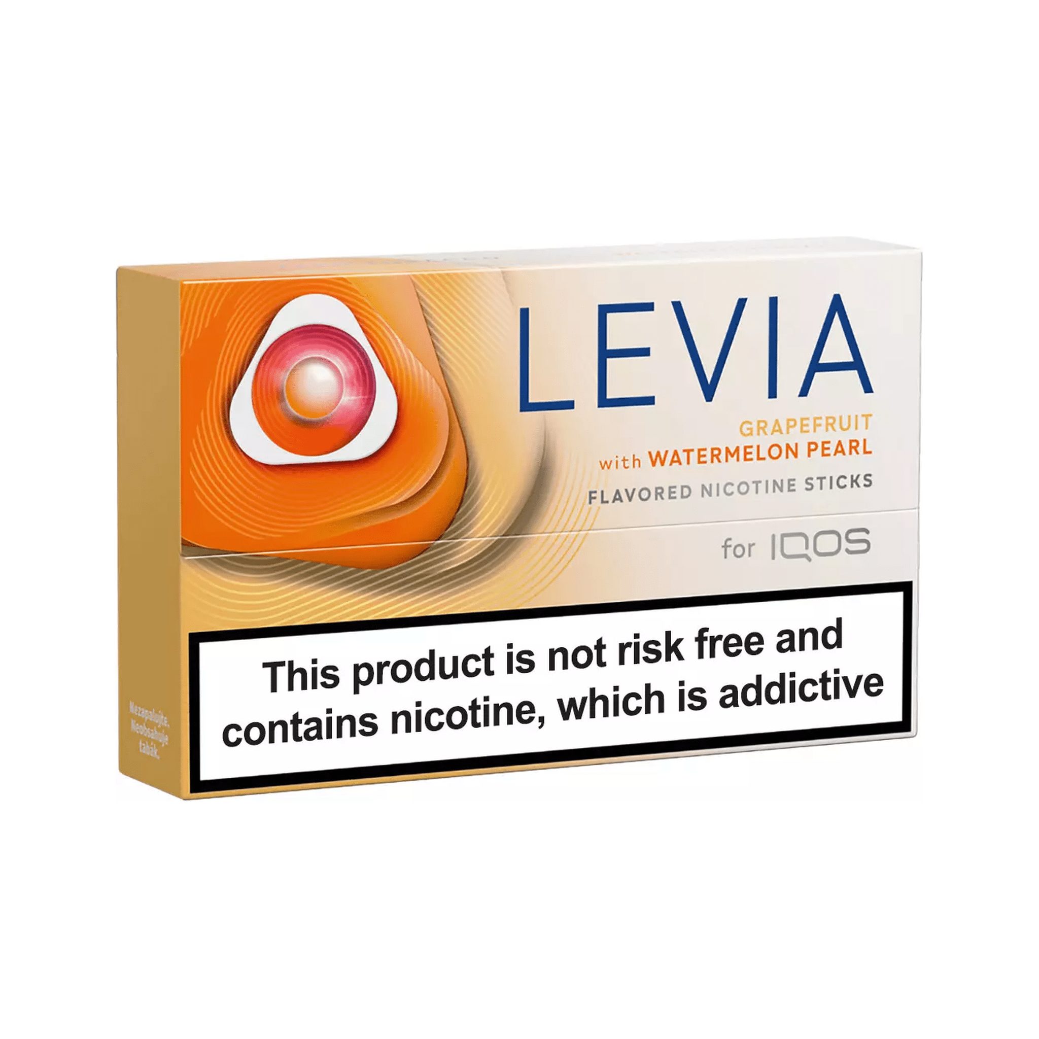 LEVIA Grapefruit With Watermelon Pearl LEVIA Grapefruit With Watermelon Pearl tobacco-free sticks for IQOS ILUMA on a white background