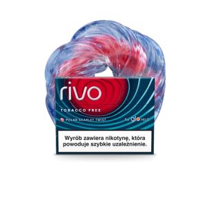 RIVO Polar Scarlet Twist - mint sticks with red-fruit capsule for glo HILO