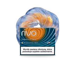 RIVO Polar Sunrise Twist - mint sticks with peach capsule for glo HILO