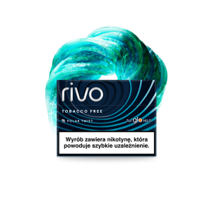 RIVO Polar Twist - tobacco-free sticks with cooling mint capsule for glo HILO