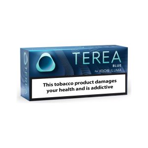 TEREA Blue menthol tobacco sticks for IQOS ILUMA, carton of 10 packs