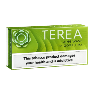 Terea Zing Wave pack of heated tobacco sticks for IQOS ILUMA
